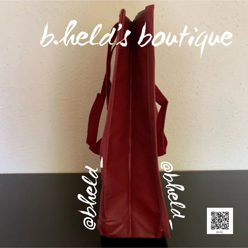 lululemon Limited Edition Red Ombré Small Tote Bag New NWOT